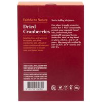 Faithful to Nature Dried Cranberries